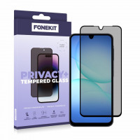 Tilaa helposti FoneKit Privacy+ Full Cover panssarilasi, Samsung Galaxy A17 5G nopealla toimituksella. Nauti kätevästä ja luotettavasta verkko-ostoksesta ja saat erinomaista laatua edulliseen hintaan. FoneKit Privacy+ Full Cover panssarilasi, Samsung Galaxy A17 5G