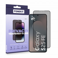 Tilaa helposti FoneKit Privacy+ Full Cover panssarilasi, Samsung Galaxy S25 FE nopealla toimituksella. Nauti kätevästä ja luotettavasta verkko-ostoksesta ja saat erinomaista laatua edulliseen hintaan. FoneKit Privacy+ Full Cover panssarilasi, Samsung Galaxy S25 FE
