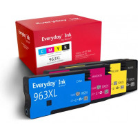 Tilaa helposti Xerox Everyday Remanufactured HP 963XL CMYK mustesuihkuvärikasetti nopealla toimituksella. Nauti kätevästä ja luotettavasta verkko-ostoksesta ja saat erinomaista laatua edulliseen hintaan. Xerox Everyday Remanufactured HP 963XL CMYK mustesuihkuvärikasetti