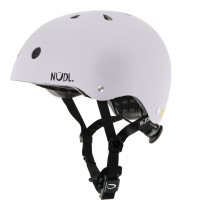 NUDL White MIPS Youth pyöräilykypärä, YS