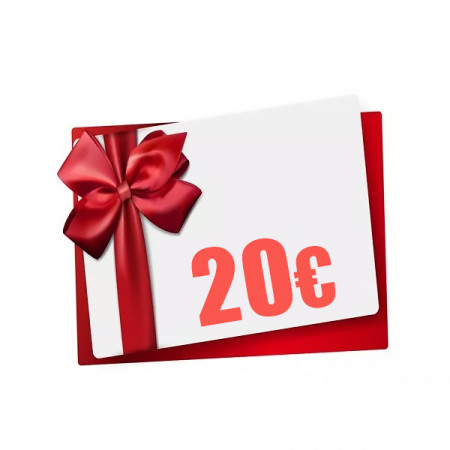 20€ lahjakortti e-villen verkkokauppaan