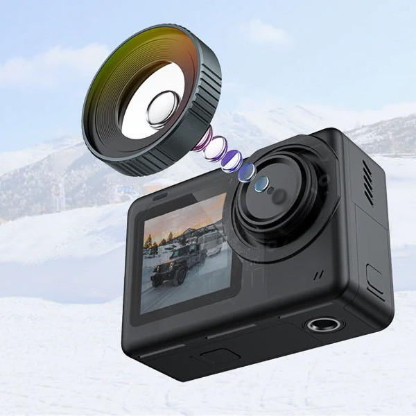 Action Camera SJCAM SJ10 Pro Dual Screen   Memory House Perú