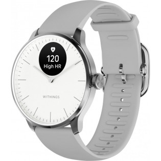 Withings Scanwatch Light -smartklocka, 37 mm, vit / grå