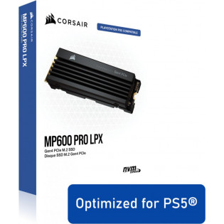 Corsair MP600 Pro LPX 8 Tt M.2 NVMe -SSD-enhet