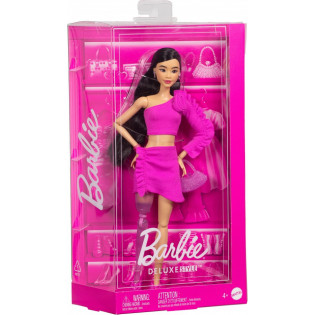 Barbie Deluxe Style docka, svart hår